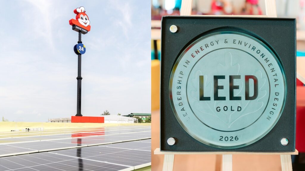 Jollibee hits sustainability milestone with PHs first LEED certified store