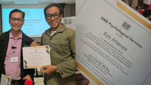 Kim Atienza is now a certified mental wellness facilitator