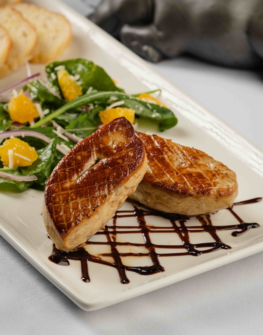 Morton’s The Steakhouse Seared Foie Gras