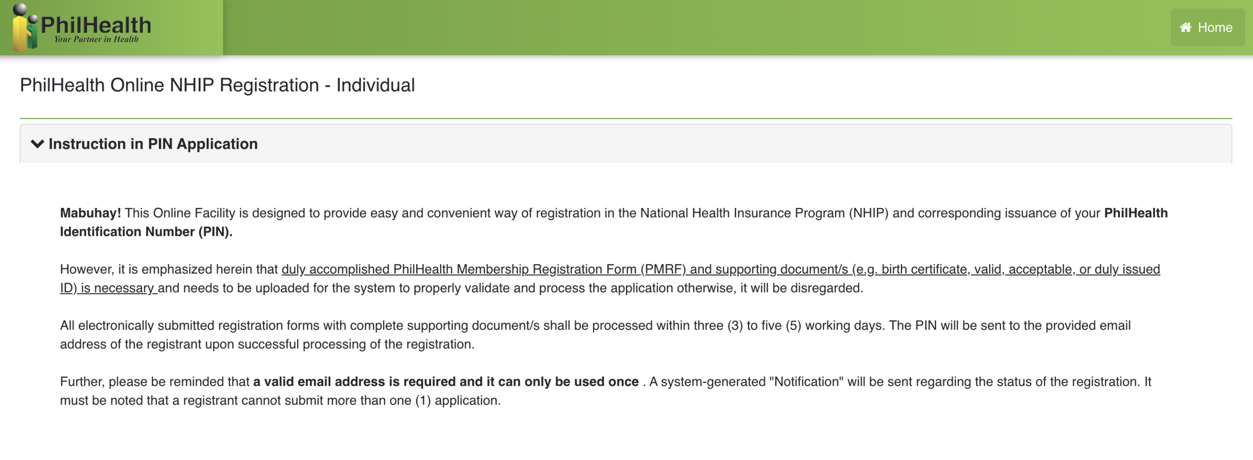 How to apply for philhealth