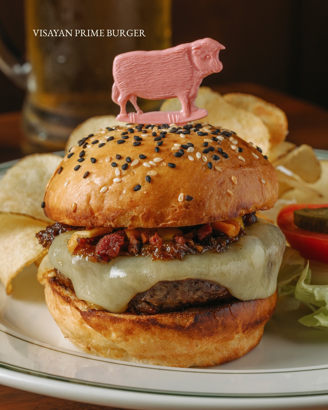 Photo: Wolfgang's Steakhouse burger