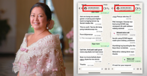 liza araneta-marcos whatsapp scam
