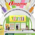 A bird's eye view of the booth of Binggrae 'THAIFEX 2026'