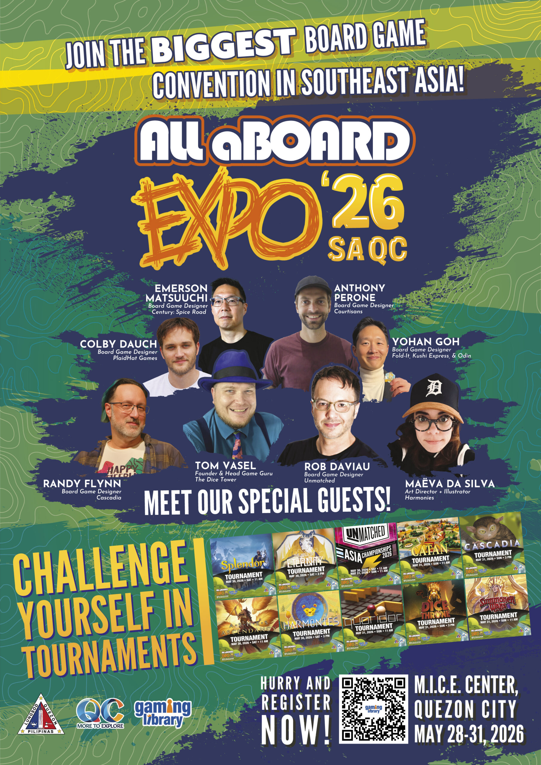 Southeast Asia’s Biggest Board Game Event, All aBOARD EXPO 2026, Returns to Quezon City This May 2 All Aboard Expo Omnibus Poster