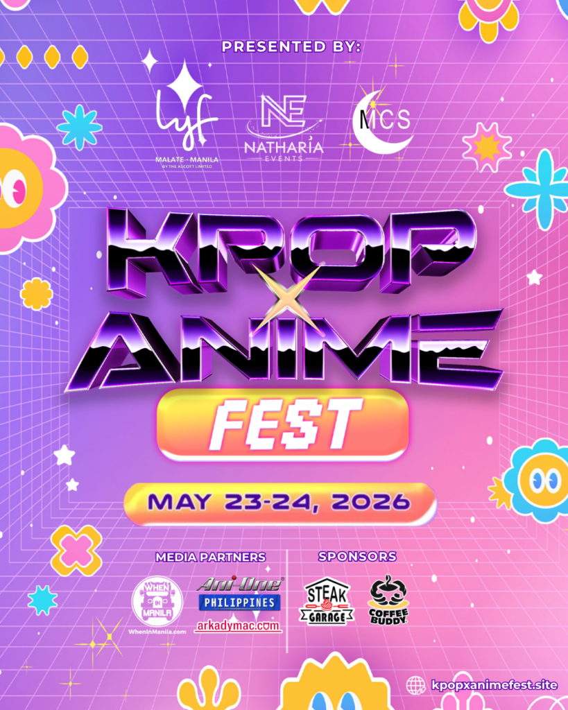 KPOP x ANIME FEST 2026 Brings Fandoms Together in Manila 2 Event poster