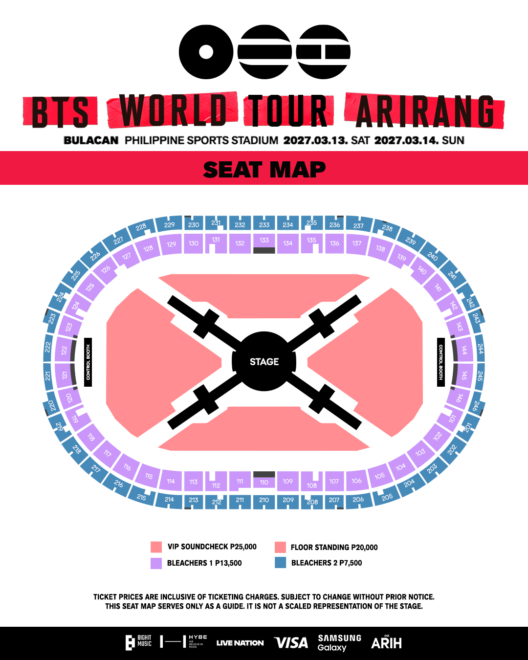 BTS Live in Bulacan 2027: Ticket Prices and Seat Plan Announced 2 BTS