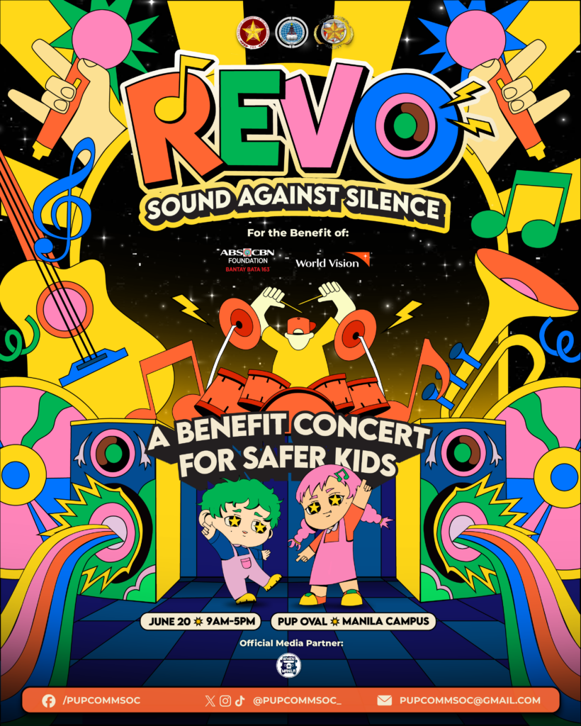 PUP REVO 2026 Returns With Child Protection Benefit Concert “Sound Against Silence” 1 MAIN POSTER WIM1
