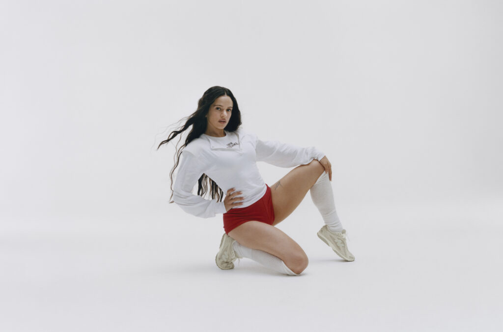 LOOK: ROSALÍA Makes the Ultimate Cool-Girl Sneaker 2 NB S126 204L U204L2SZ Rosalia Full Body White Background 068110015 FNL