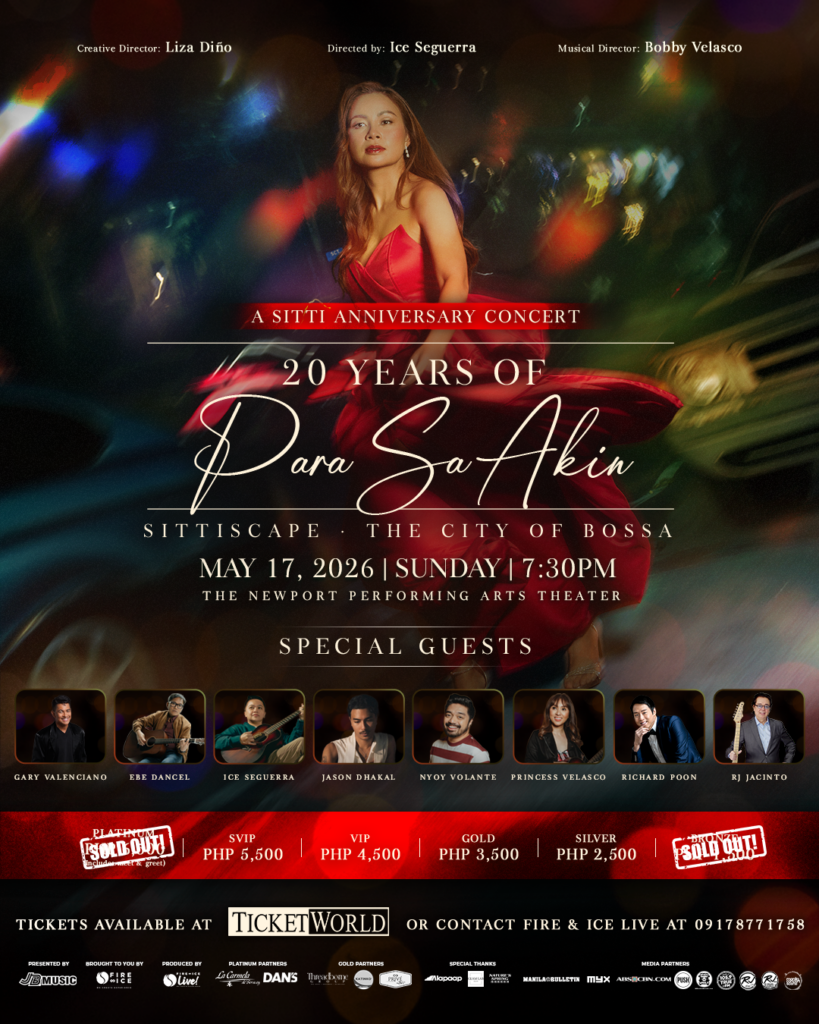 Sitti Celebrates 20 Years of “Para Sa Akin” with Sittiscape Concert 1 Sittiscape Poster with Guests