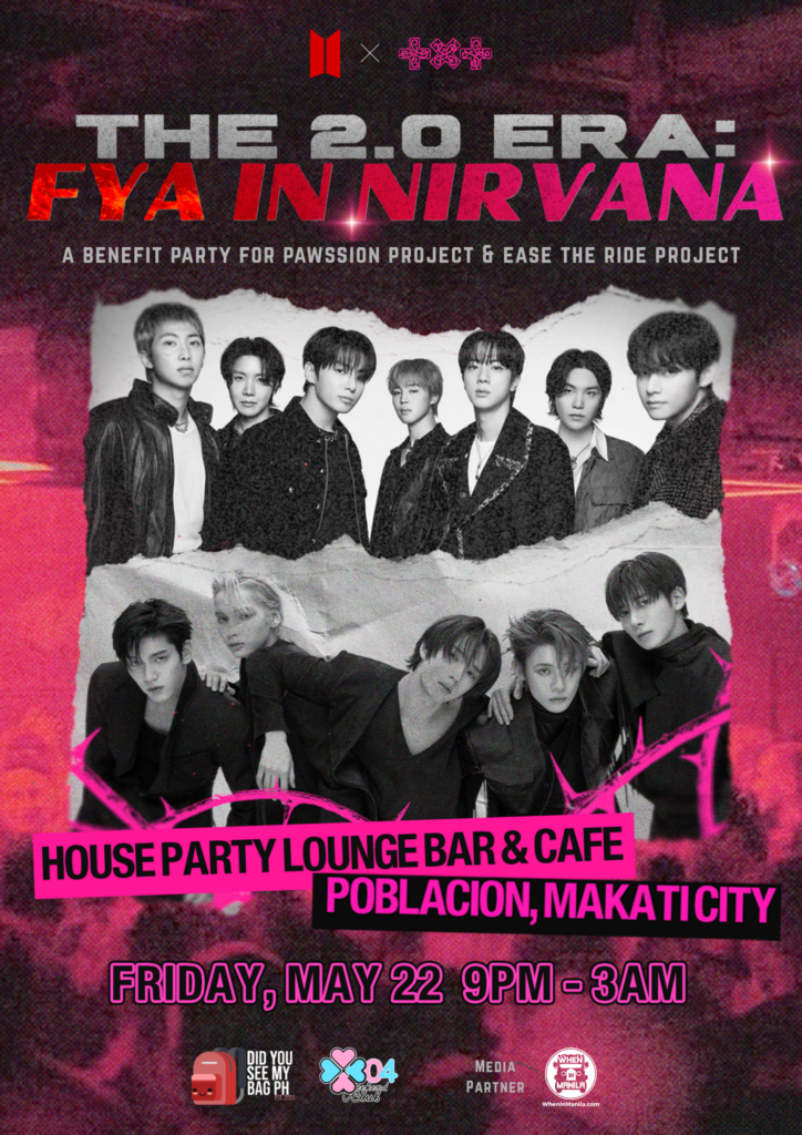 K-Pop Fan Communities Launch Benefit Party “The 2.0 Era: FYA in Nirvana” 1 The 2.0 Era FYA in Nirvana