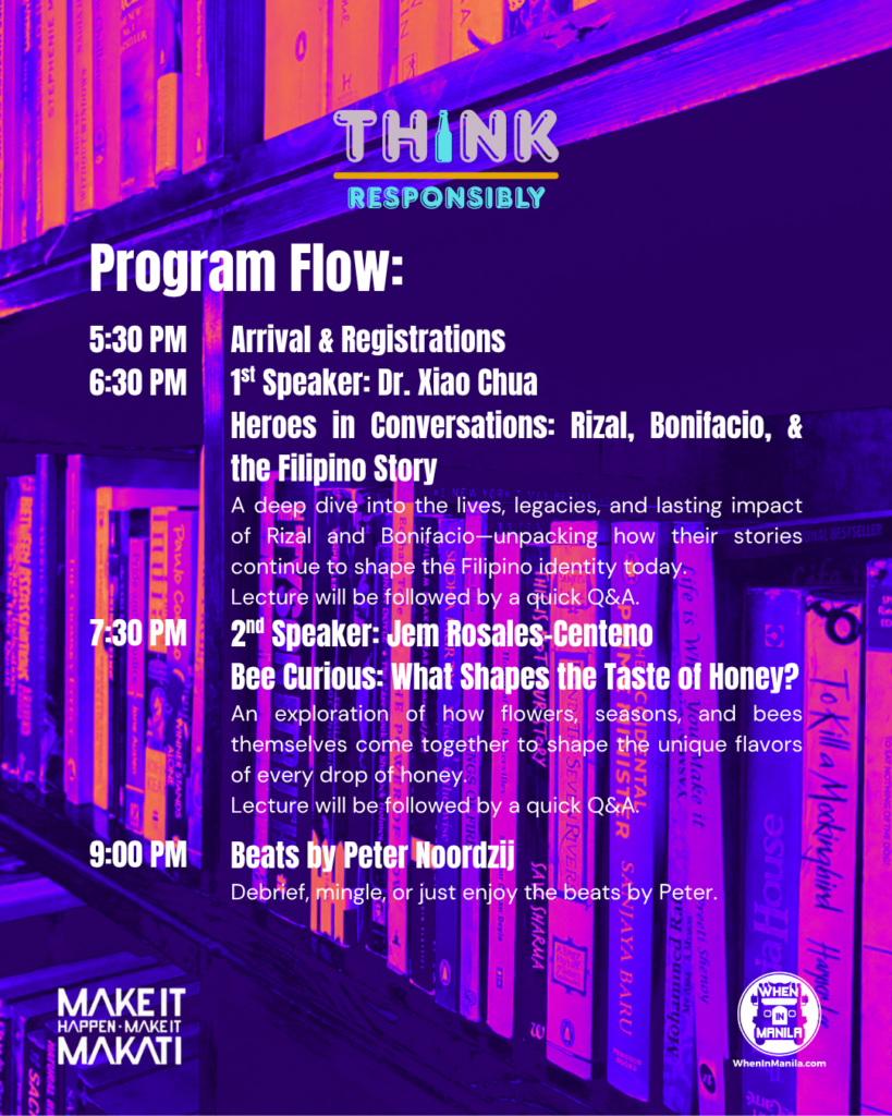 Think Responsibly Expands “Learning Over Drinks” to Makati 4 Think WIM June 2