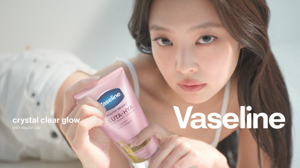 Vaseline Partners with Jennie as Global Ambassador for Its Body Care Collection 1 Vaseline x JENNIE 2
