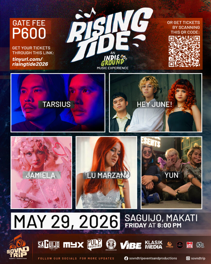 Rising Tide Showcases Filipino Indie and Alternative Music Scene 1 event poster rising tide v7