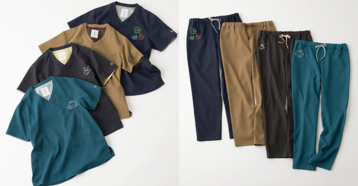 This Pokémon-Themed Medical Apparel Could Be Your Next Favorite Uniform 1 Pokemon