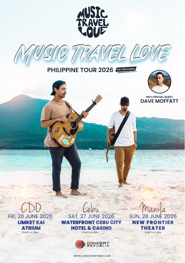 LOOK: Dave Moffatt Joins Music Travel Love for Upcoming Philippine Tour 2 Music Travel Love
