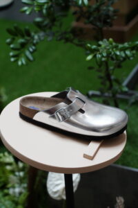50 Years of the Boston: Why Manila’s Creative Scene is Celebrating This Birkenstock Icon 9 BIRKENSTOCK Boston Metallic Silver Finish
