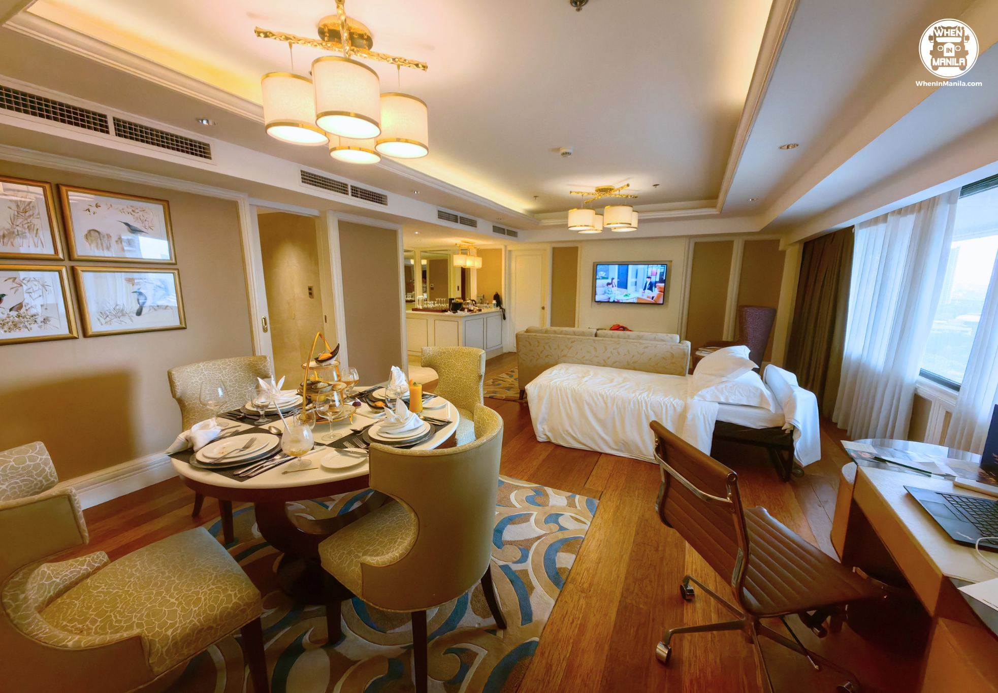 Dusit Thani Manila Royal Suite Review: Why It's Perfect for Family Celebrations and Luxury Staycations 3 Dining Area Royal Suite
