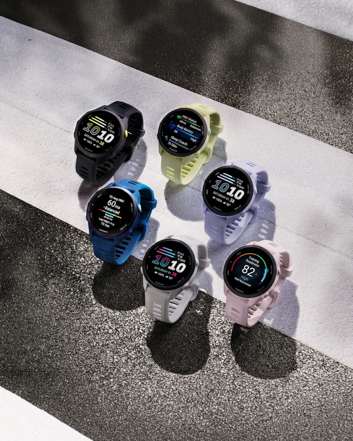 Garmin Forerunner 70 and Forerunner 170
