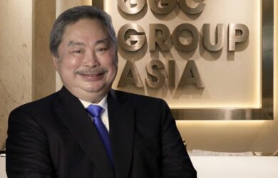 Gil Chua and GGC Group Asia logo