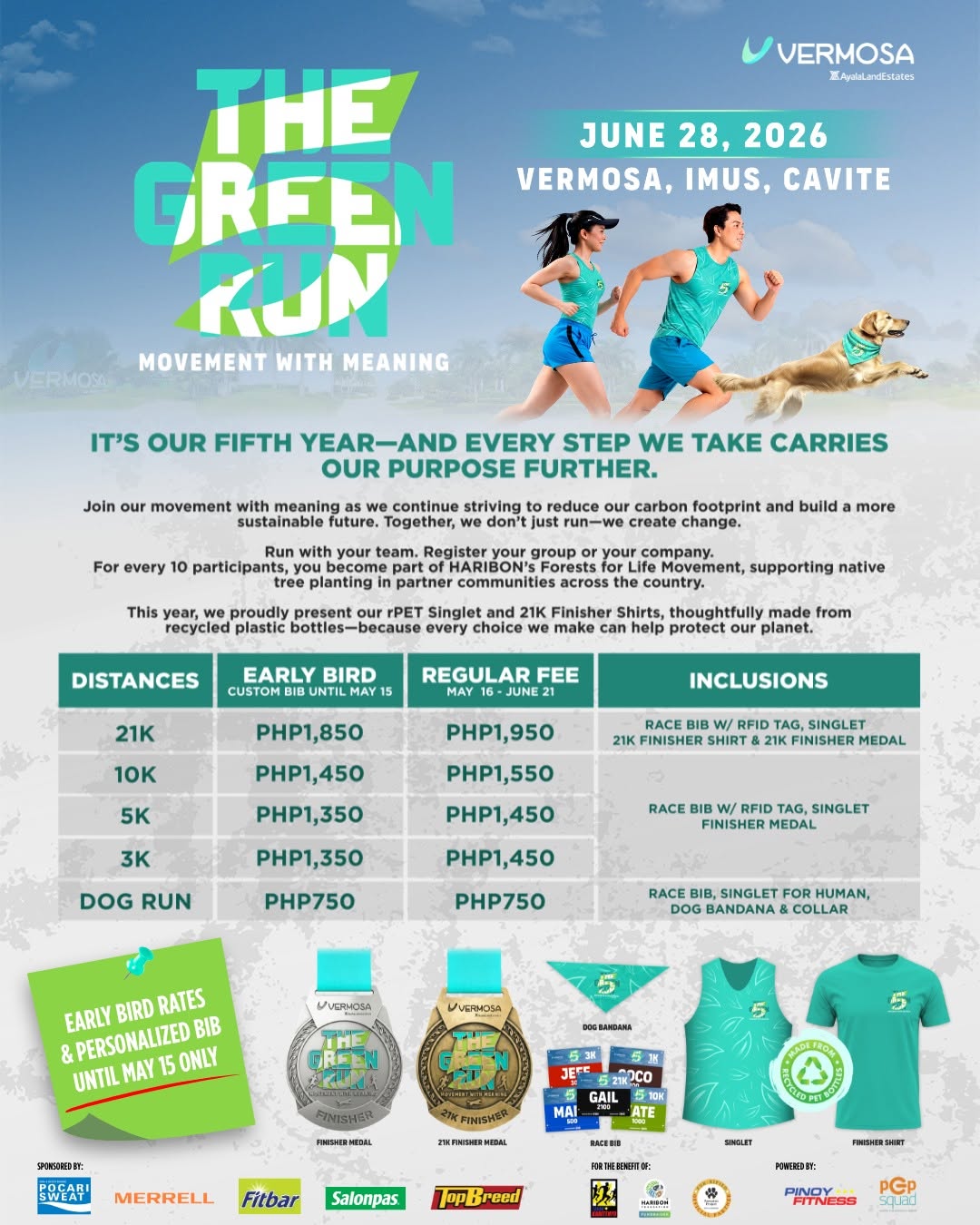Run Today, Save Tomorrow: The Eco-Friendly Habits Driving Vermosa Green Run 2026 1 Green Run Poster