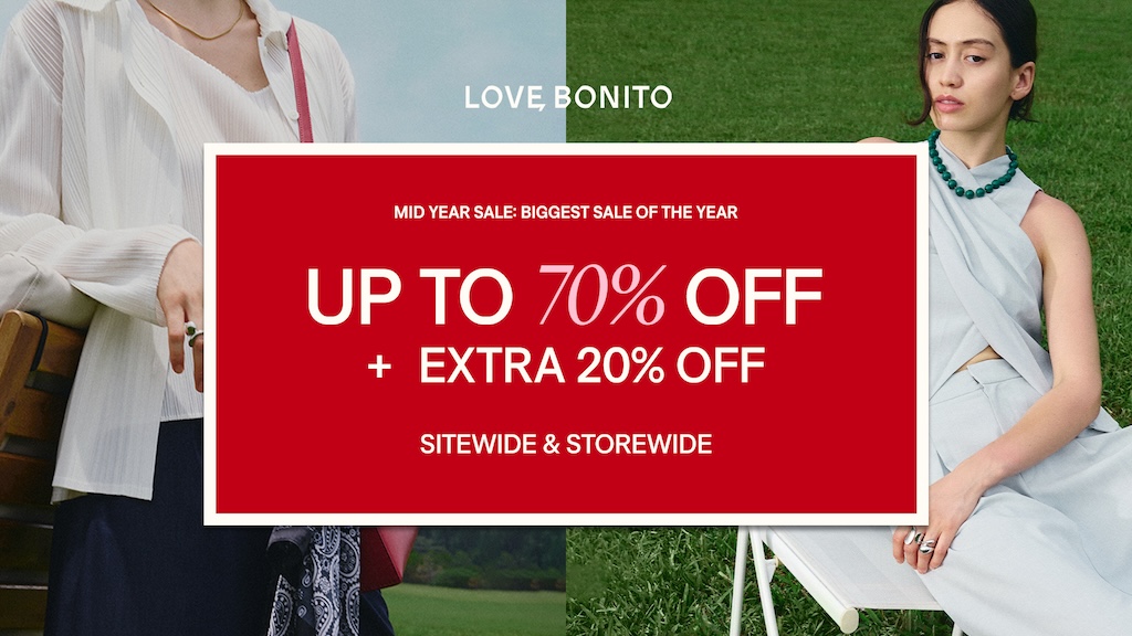 Give Your Wardrobe a Major Upgrade With This Sale of the Year 2 Love Bonito Mid Year Sale