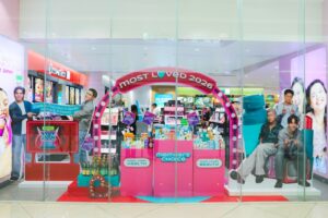 Special window displays and in store activations at select Watsons branches showcase the Watsons Most Loved 2026 award winning products. Large