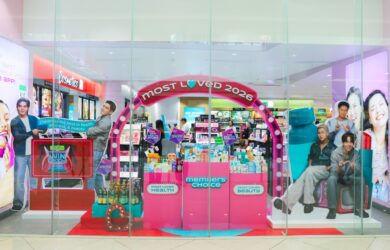 Special window displays and in store activations at select Watsons branches showcase the Watsons Most Loved 2026 award winning products. Large