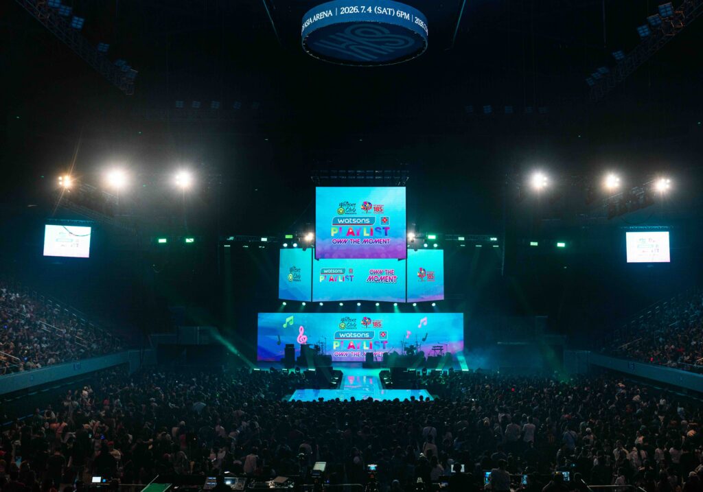 SB19, Maki, & December Avenue Just Gave Watsons Club Members the Ultimate OPM Concert Experience 1 The SM Mall of Asia Arena lit up as it hosted Watsons Playlist 2026 welcoming thousands of Watsons Club members to own the moment