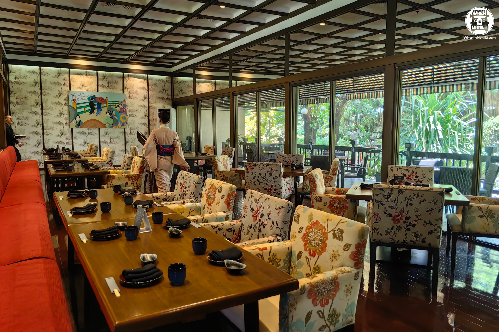 Dusit Thani Manila Royal Suite Review: Why It's Perfect for Family Celebrations and Luxury Staycations 13 UMU Japanesse Restauant diniing area