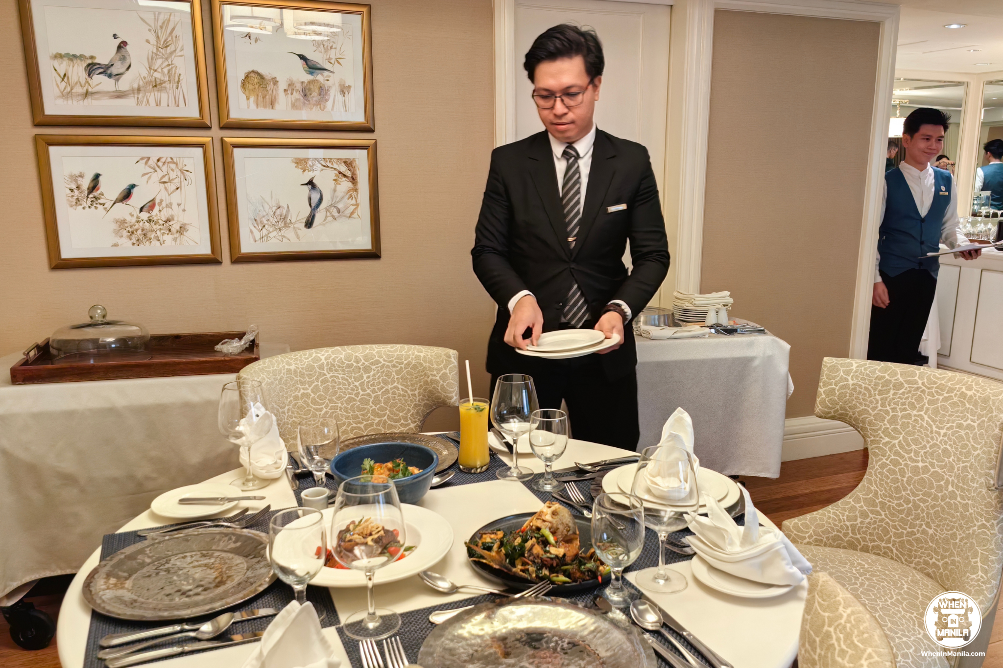 Dusit Thani Manila Royal Suite Review: Why It's Perfect for Family Celebrations and Luxury Staycations 7 butler Miguel Royal Suite Dusit Thani Manila