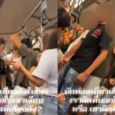 Thai woman confronts Italian tourists