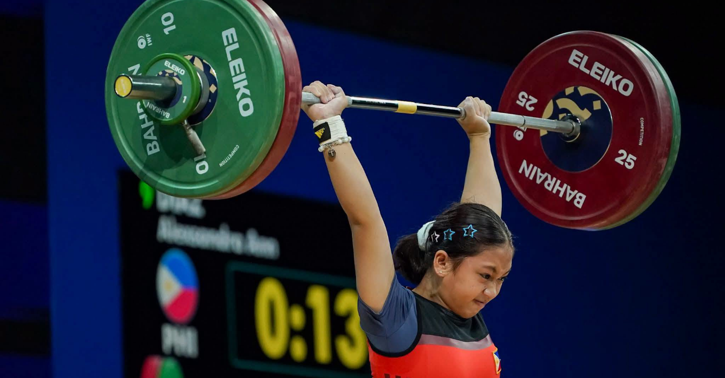 Meet Hidilyn Diaz's Niece Who Broke Records at the World Youth Weightlifting Championships 1 Alexsandra Diaz