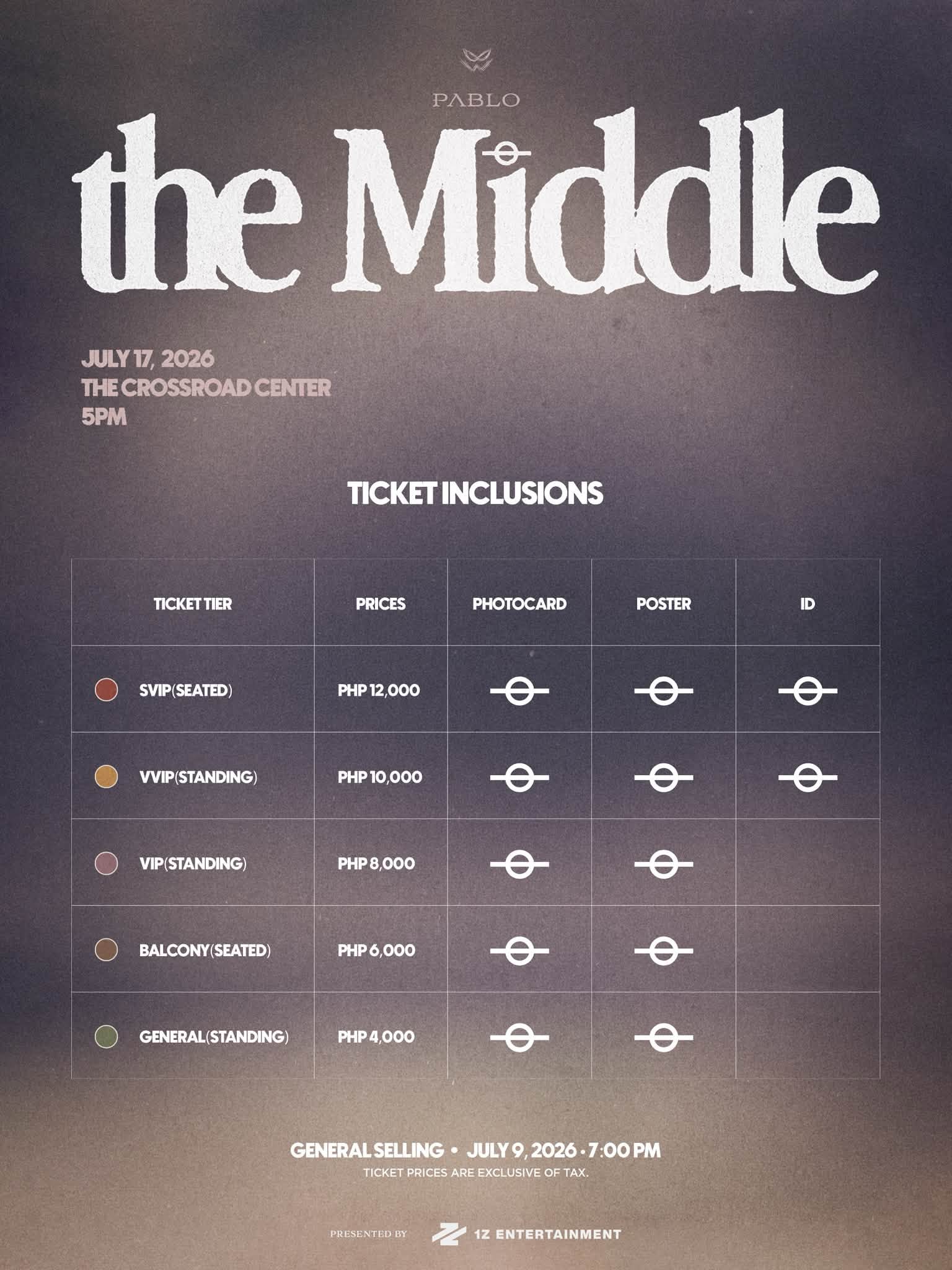SB19's Pablo to Hold Special Event "The Middle": Ticketing Guidelines Here 3 SB19 pablo