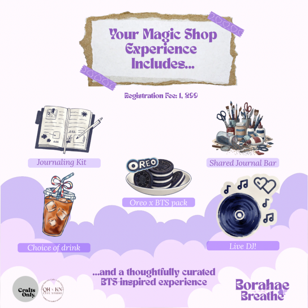 Borahae & Breathe Brings BTS-Inspired Journaling Workshop to Antipolo 2 Borahae Breathe BTS Inspired Journaling Workshop Facebook Post Square