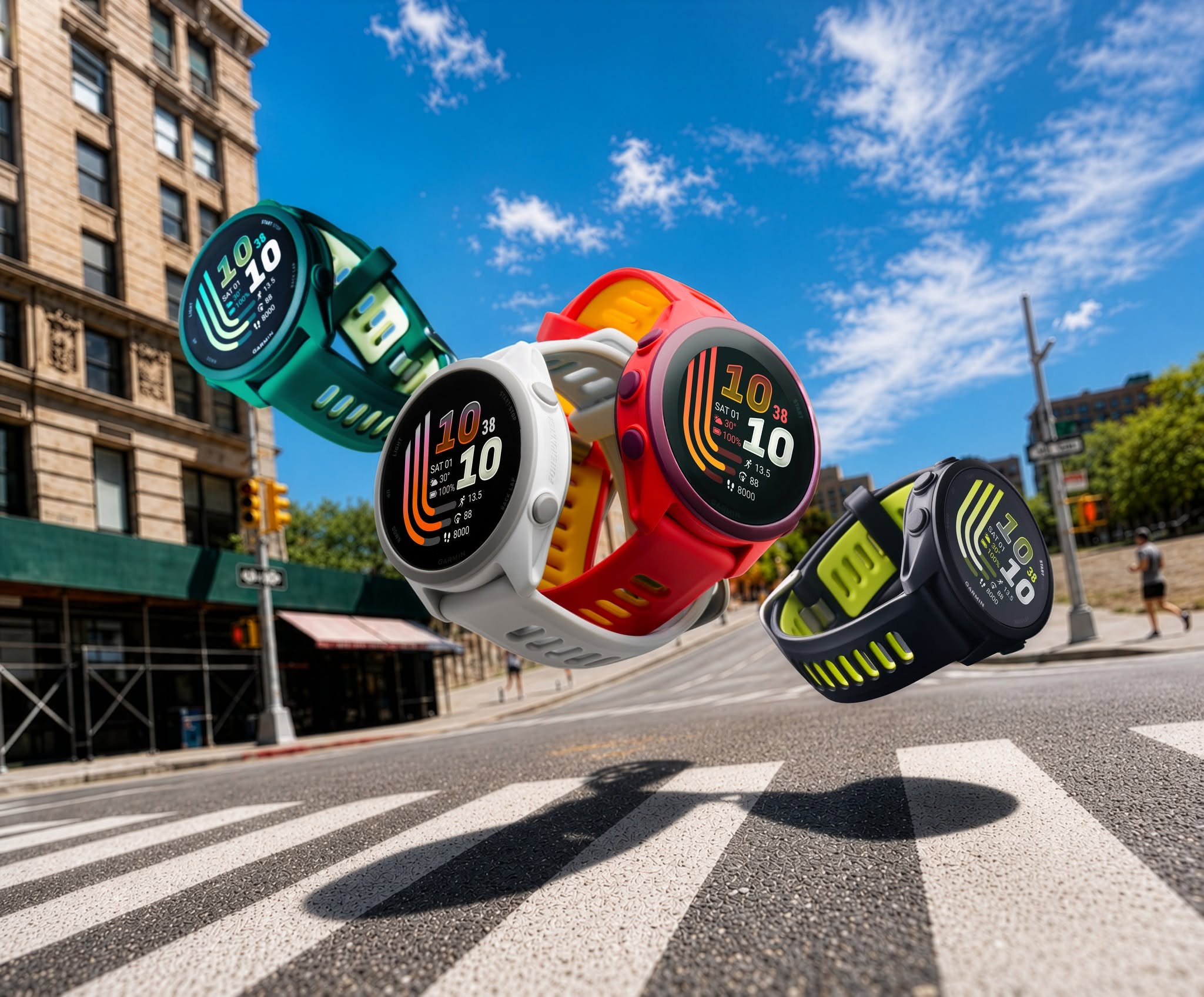Garmin Introduces New Forerunner Sports Watches, Garmin Pay, and the Garmin Run Marathon Series 4 Garmin Introduces New Forerunner Sports Watches, Garmin Pay, and the Garmin Run Marathon Series