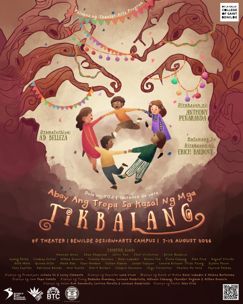 Benilde Theater Company Stages ‘Abay Ang Tropa Sa Kasal Ng Mga Tikbalang’ This August 1 OFFICIAL POSTER When In Manila