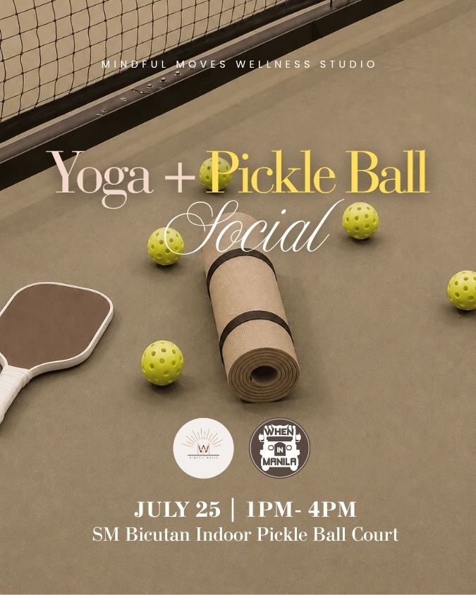 Mindful Moves Launches Yoga + Pickleball Social for Beginners at SM Bicutan 1 Pickleball 1