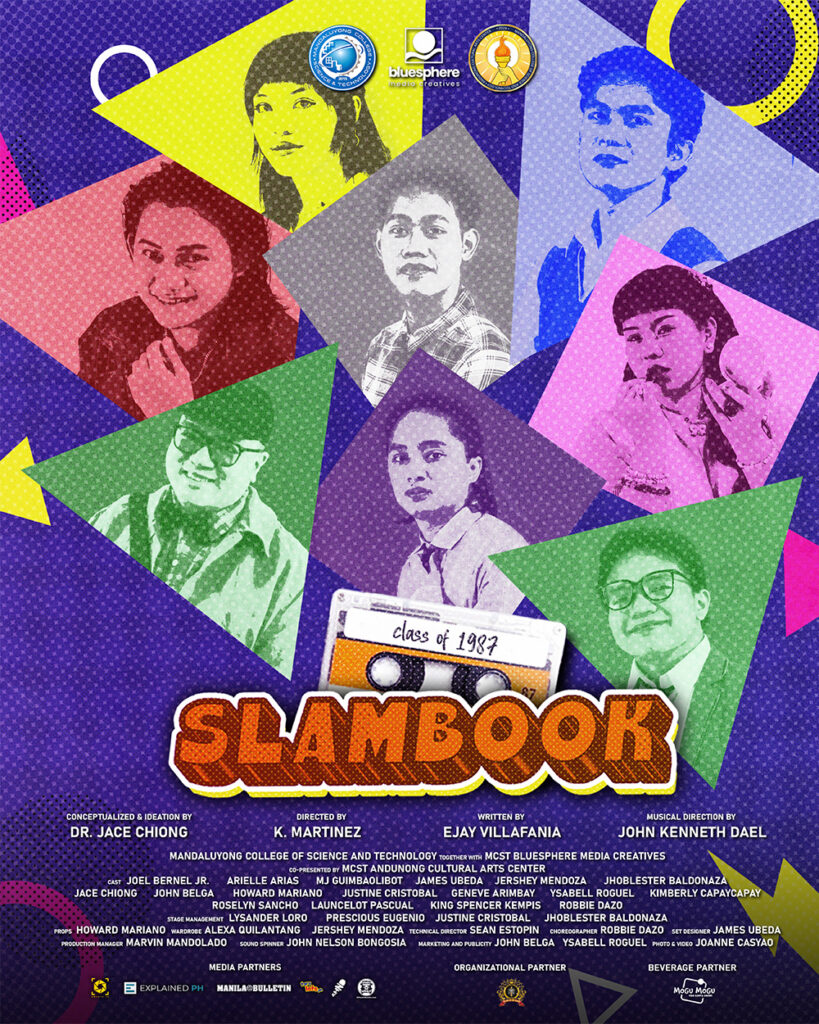 MCST Presents ‘SLAMBOOK: Class of 1987’ Jukebox Musical This July 1 Slambook87 OfficialPoster web