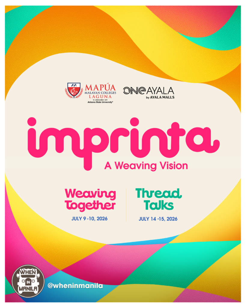 WHENINMANILA POSTER IMPRINTA