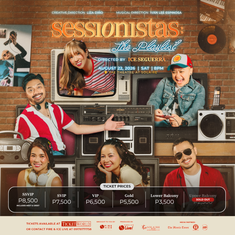 "Sessionistas: The Playlist" in Manila 2026: Ticket Prices and Seat Plan Announced 3 image
