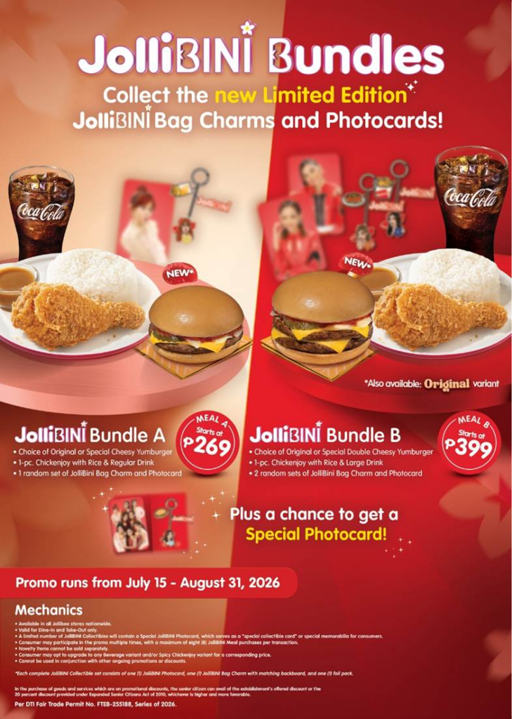 Jollibee Launches New JolliBINI Meal Bundles with Special Collectibles 3 image005