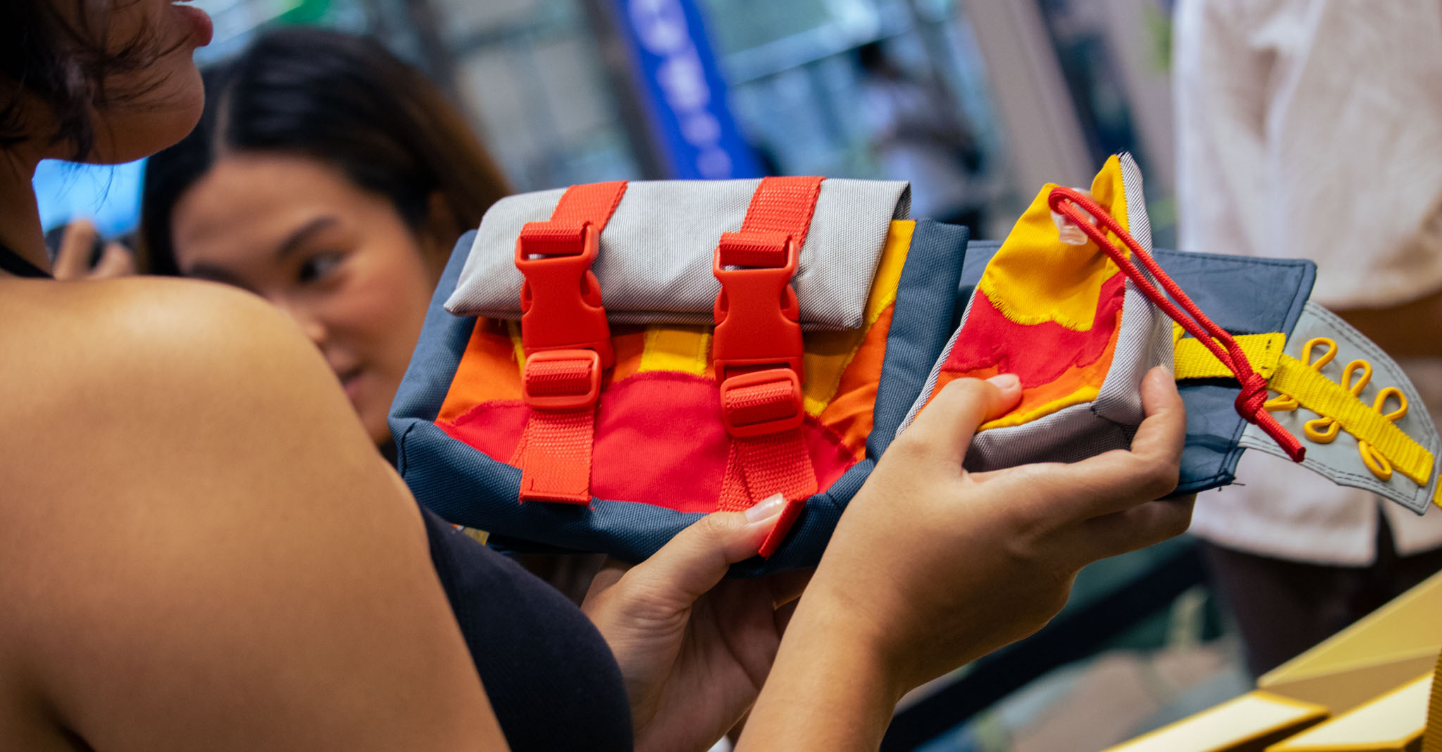 Old Outdoor Gear Transformed Into Chic Bags at This Sports Retailer's 9th Anniversary 2 1.FINAL Article HeaderFeatured Image Template 3 3