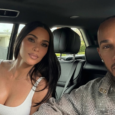 Kim Kardashian and Lewis Hamilton