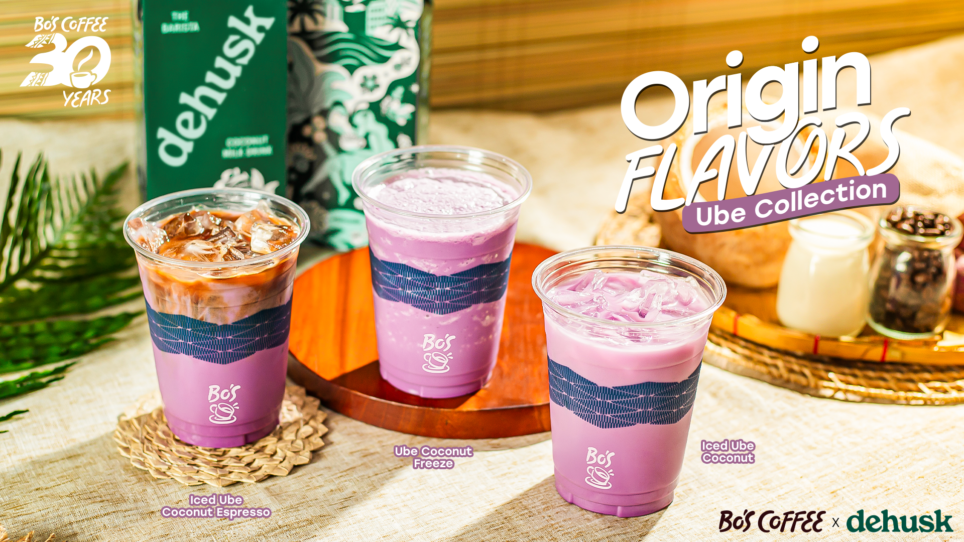 LOOK: This Cafe's Fan-Favorite Ube Series Is Back 1 Bo's Coffee Origin Flavors: Ube Collection Dehusk