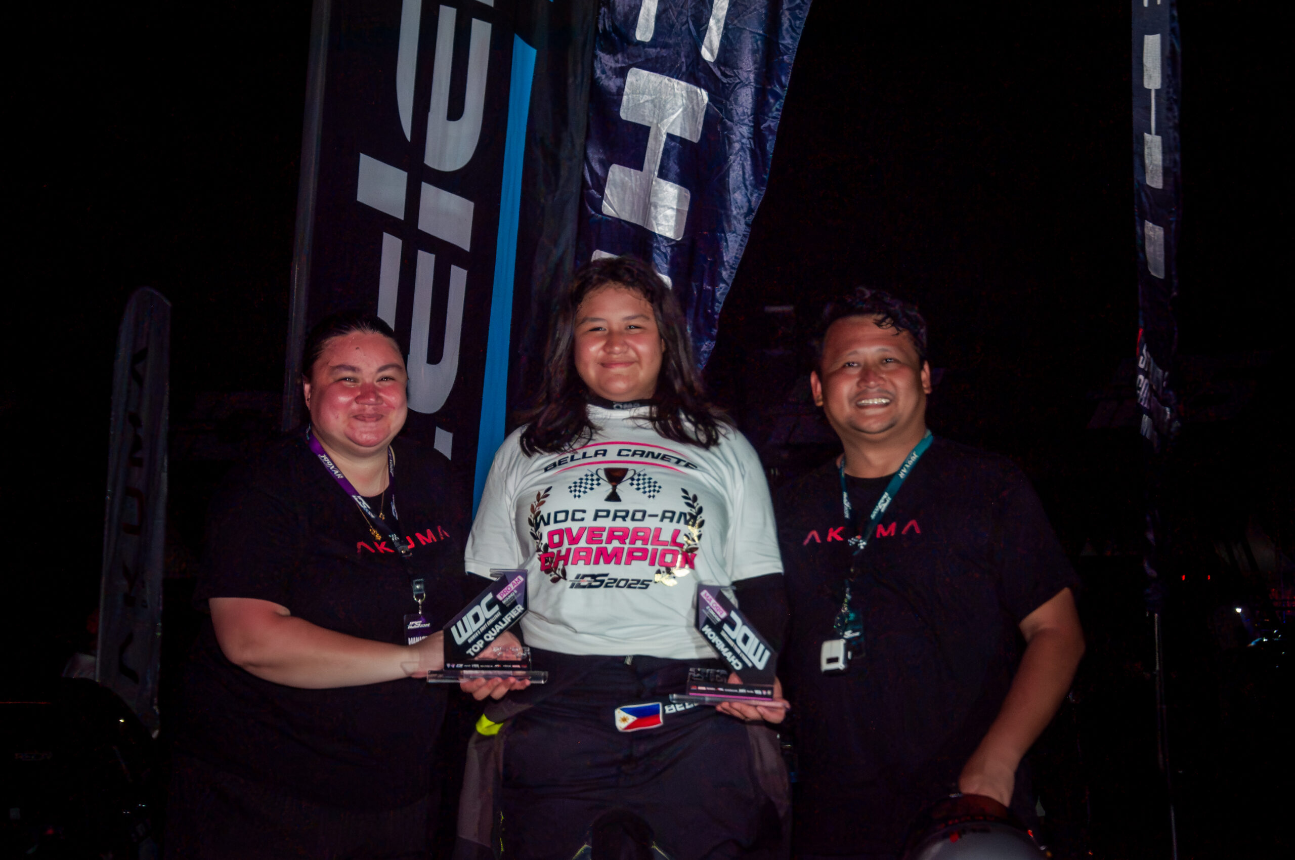 This 14-year-old Filipina Is Changing the Game for Drifting and Motorsports, One Race at a Time 2 Bella Cañete with her parents