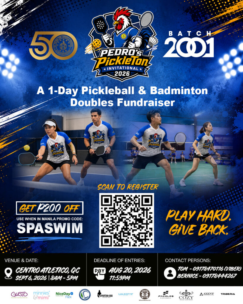 PEDRO’s PickleTon Invitational 2026 to Bring Pickleball and Badminton Players Together for a Cause 1 PEDROS PICKLETON INVITATIONAL WHEN IN MANILA POST copy 1
