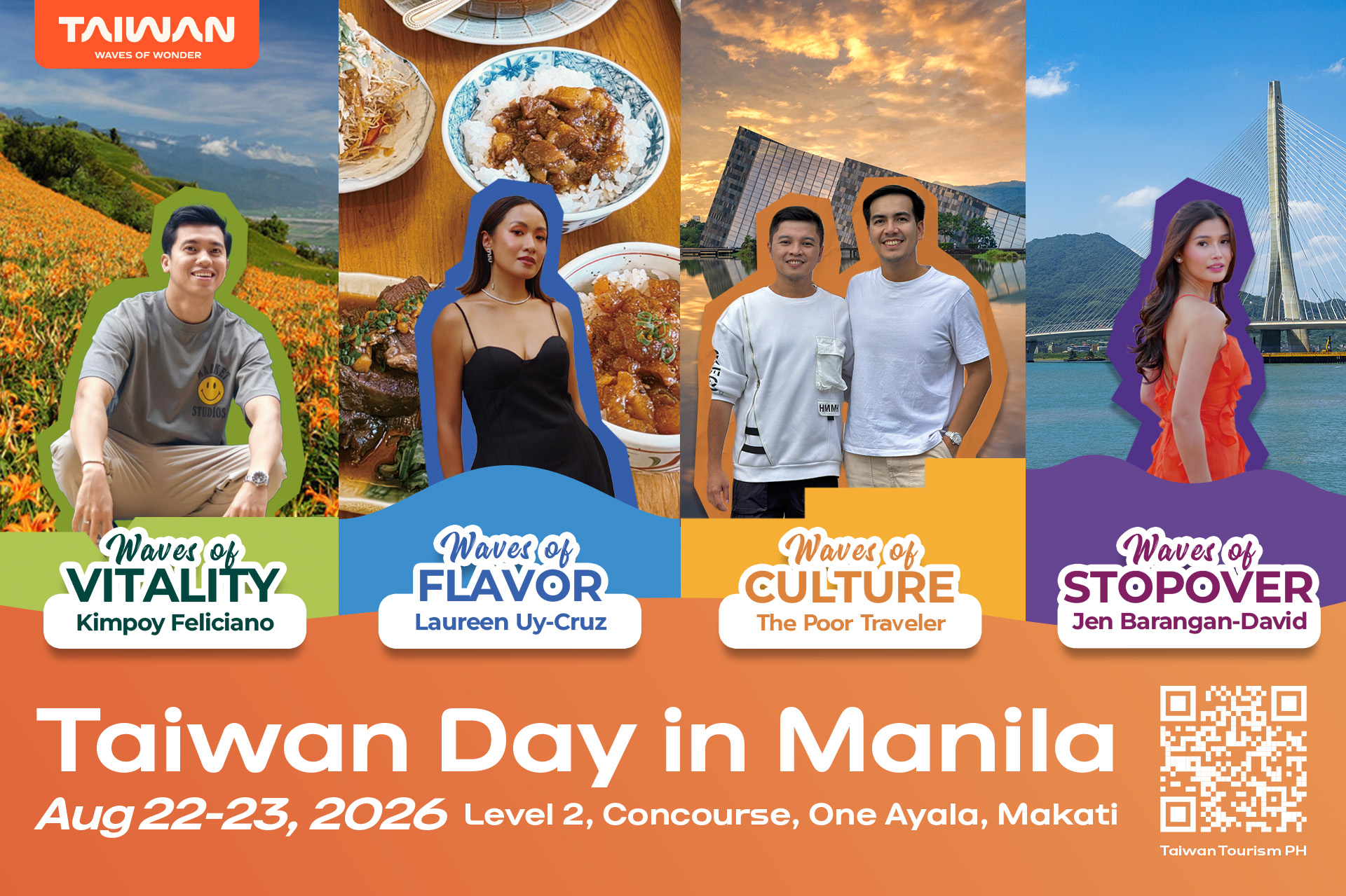 Discover the Beauty of Taiwan in Manila—and Get a Chance to Win Round-Trip Tickets 2 PR cover with QR code
