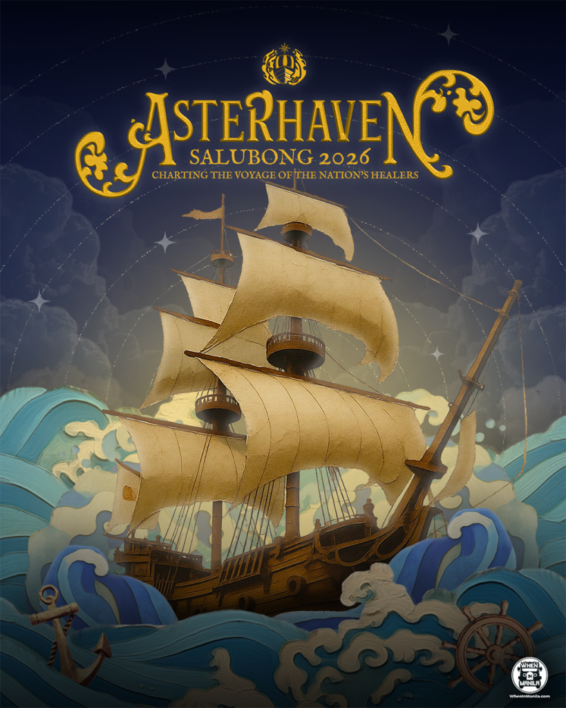 UP College of Medicine Welcomes Freshmen with Salubong 2026: Asterhaven 1 SALUBONG 2026 WhenInManila.com Poster