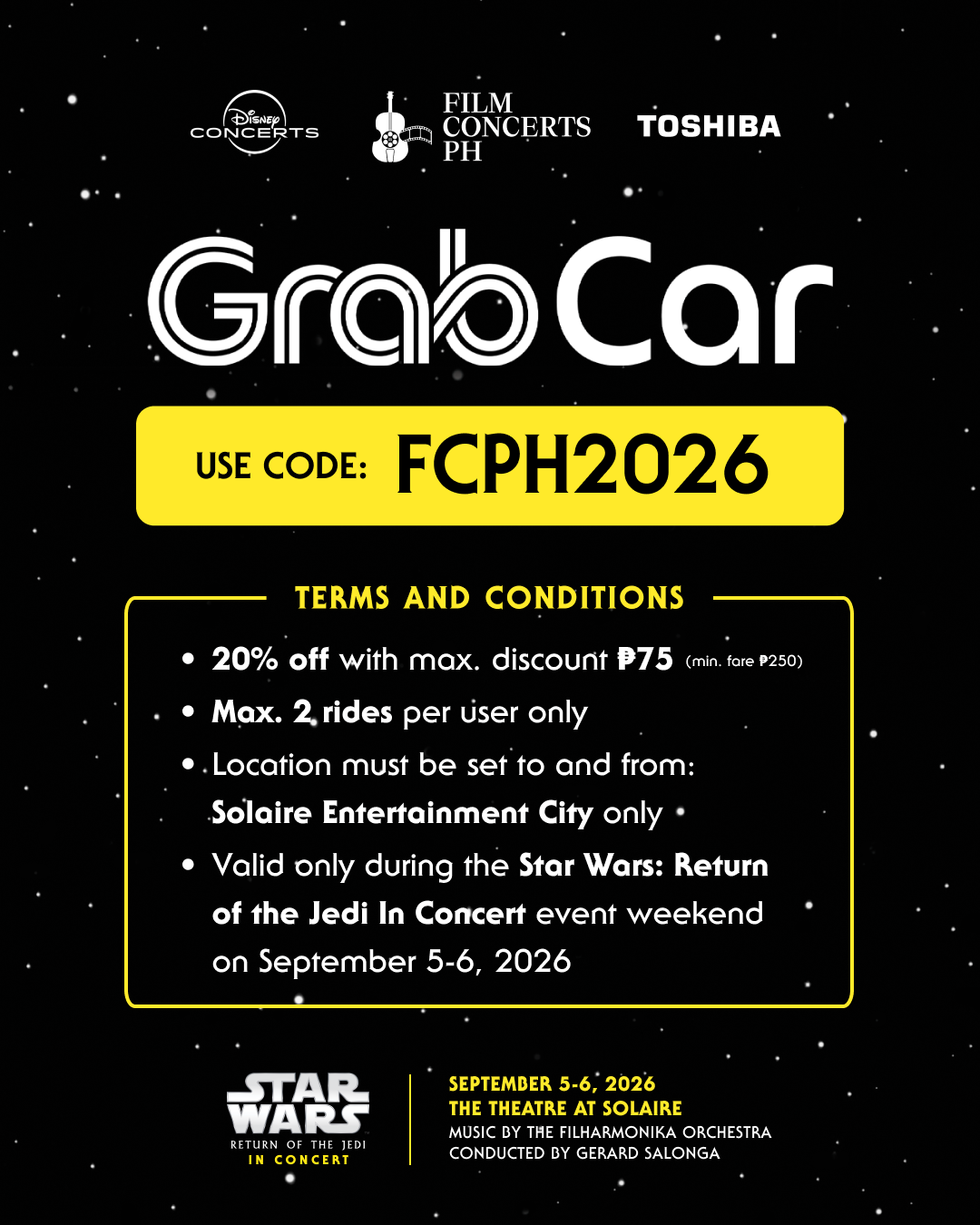 Your Complete Guide to "Star Wars: Return of the Jedi in Concert" in Manila 3 SW3