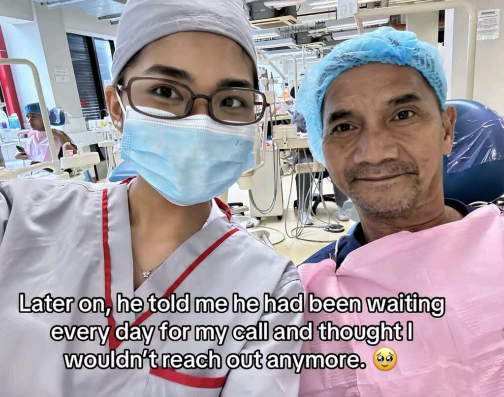 The Price of a Smile: How Student Dentists and Rural Clinics are Bridging the Philippines' Dental Care Gap 3 UE dentistry student Lucia Aguinaldo and Kuya Carlos